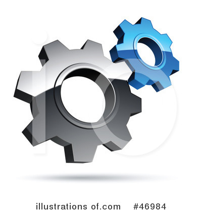 Gears Clipart #46984 by beboy