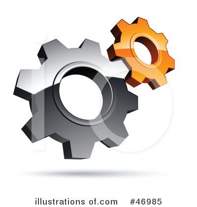 Gears Clipart #46985 by beboy