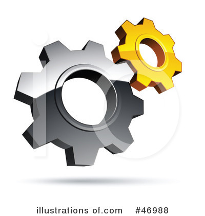 Gears Clipart #46988 by beboy