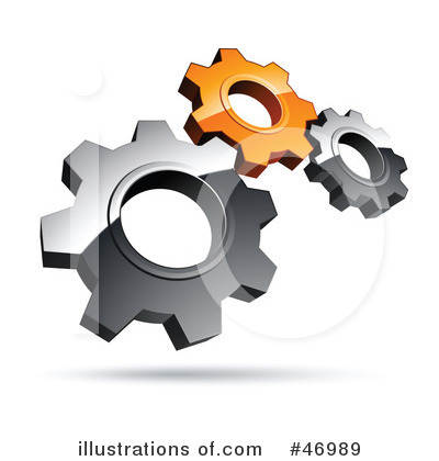 Gears Clipart #46989 by beboy
