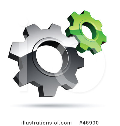 Gears Clipart #46990 by beboy