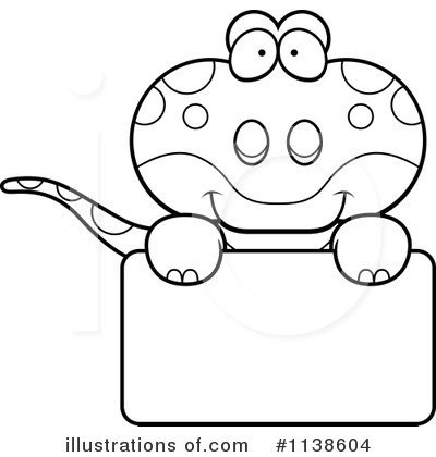 Royalty-Free (RF) Gecko Clipart Illustration by Cory Thoman - Stock Sample #1138604