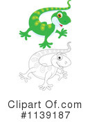Gecko Clipart #1139187 by Alex Bannykh
