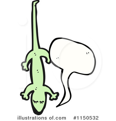 Royalty-Free (RF) Gecko Clipart Illustration by lineartestpilot - Stock Sample #1150532