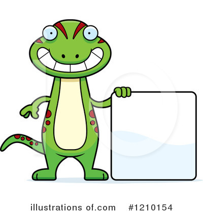 Royalty-Free (RF) Gecko Clipart Illustration by Cory Thoman - Stock Sample #1210154