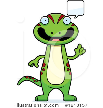 Gecko Clipart #1210157 by Cory Thoman