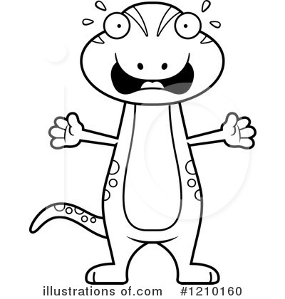 Royalty-Free (RF) Gecko Clipart Illustration by Cory Thoman - Stock Sample #1210160