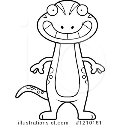 Royalty-Free (RF) Gecko Clipart Illustration by Cory Thoman - Stock Sample #1210161