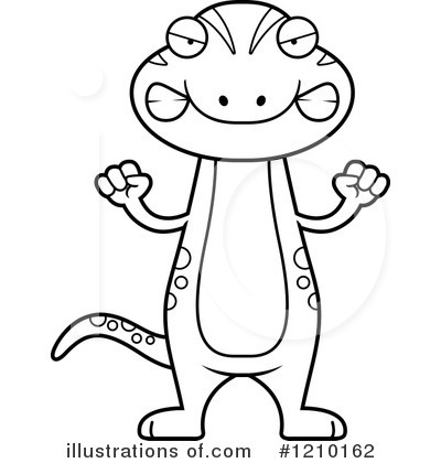 Royalty-Free (RF) Gecko Clipart Illustration by Cory Thoman - Stock Sample #1210162