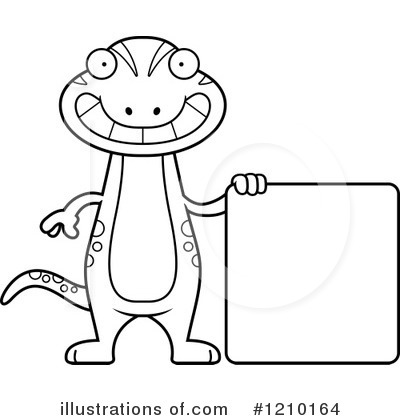Royalty-Free (RF) Gecko Clipart Illustration by Cory Thoman - Stock Sample #1210164