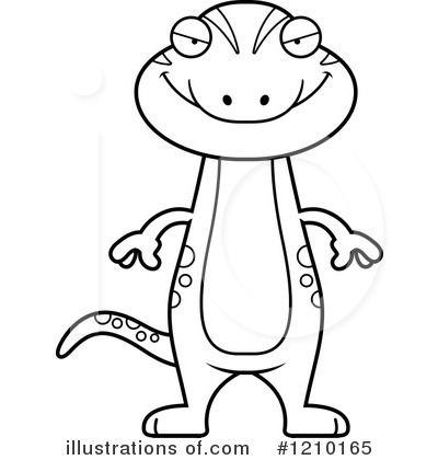 Royalty-Free (RF) Gecko Clipart Illustration by Cory Thoman - Stock Sample #1210165