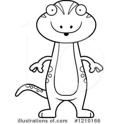 Royalty-Free (RF) Gecko Clipart Illustration by Cory Thoman - Stock Sample #1210166