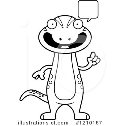 Royalty-Free (RF) Gecko Clipart Illustration by Cory Thoman - Stock Sample #1210167