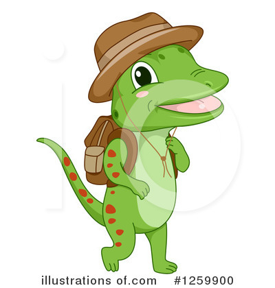 Royalty-Free (RF) Gecko Clipart Illustration by BNP Design Studio - Stock Sample #1259900