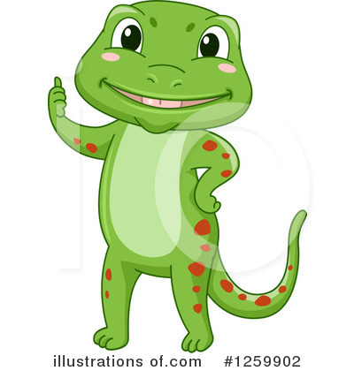 Lizard Clipart #1259902 by BNP Design Studio