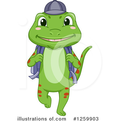 Lizard Clipart #1259903 by BNP Design Studio