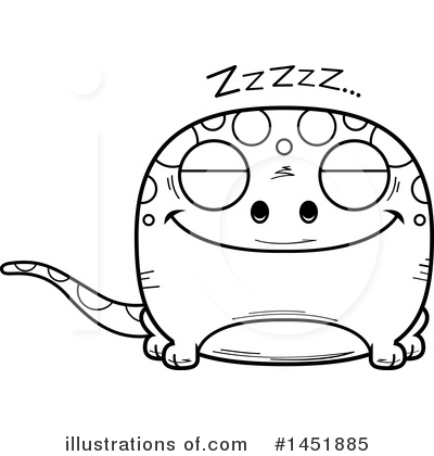 Royalty-Free (RF) Gecko Clipart Illustration by Cory Thoman - Stock Sample #1451885