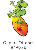 Gecko Clipart #14572 by Leo Blanchette