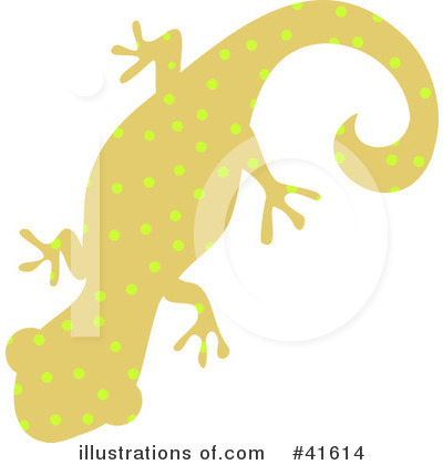 Royalty-Free (RF) Gecko Clipart Illustration by Prawny - Stock Sample #41614