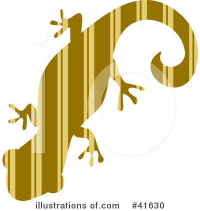 Royalty-Free (RF) Gecko Clipart Illustration by Prawny - Stock Sample #41630