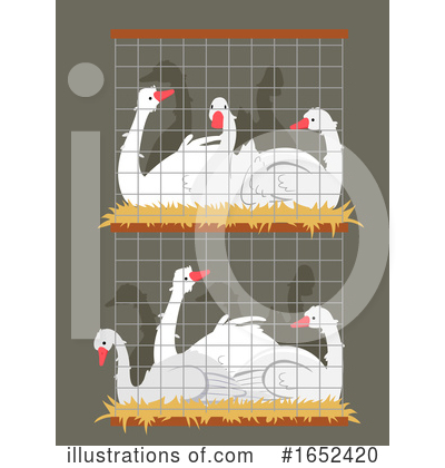 Royalty-Free (RF) Geese Clipart Illustration by BNP Design Studio - Stock Sample #1652420