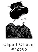 Geisha Clipart #72606 by Pams Clipart