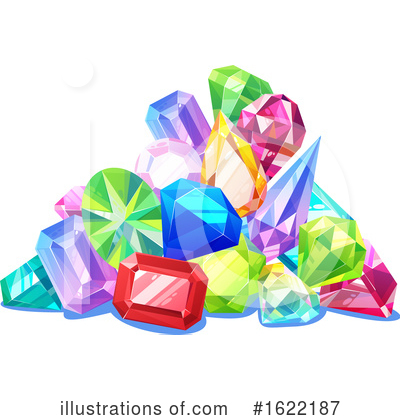 Royalty-Free (RF) Gems Clipart Illustration by Vector Tradition SM - Stock Sample #1622187