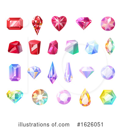 Royalty-Free (RF) Gems Clipart Illustration by Vector Tradition SM - Stock Sample #1626051