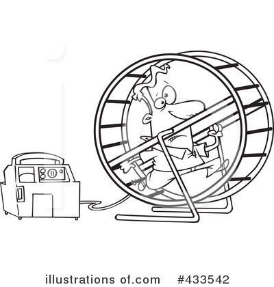 Royalty-Free (RF) Generator Clipart Illustration by toonaday - Stock Sample #433542