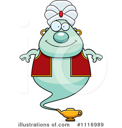 Genie Clipart #1116989 by Cory Thoman