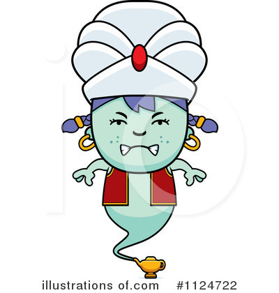 Genie Clipart #1124722 by Cory Thoman