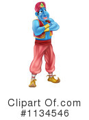 Genie Clipart #1134546 by AtStockIllustration