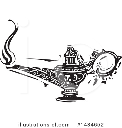 Royalty-Free (RF) Genie Clipart Illustration by xunantunich - Stock Sample #1484652