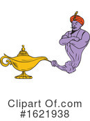 Genie Clipart #1621938 by patrimonio