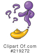 Genie Clipart #219272 by Leo Blanchette