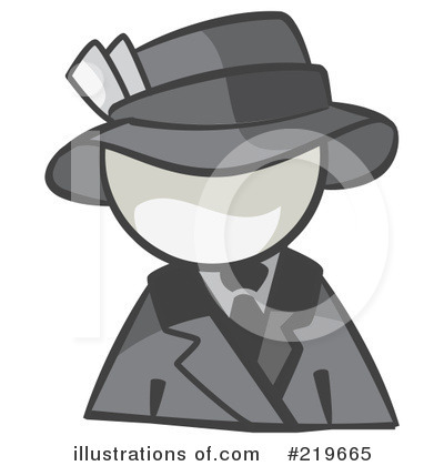 Royalty-Free (RF) Gentleman Clipart Illustration by Leo Blanchette - Stock Sample #219665