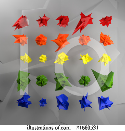 Royalty-Free (RF) Geometric Clipart Illustration by KJ Pargeter - Stock Sample #1680531