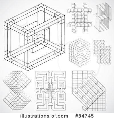Royalty-Free (RF) Geometry Clipart Illustration by BestVector - Stock Sample #84745