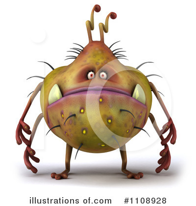 Royalty-Free (RF) Germ Clipart Illustration by Julos - Stock Sample #1108928