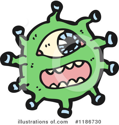 Royalty-Free (RF) Germ Clipart Illustration by lineartestpilot - Stock Sample #1186730