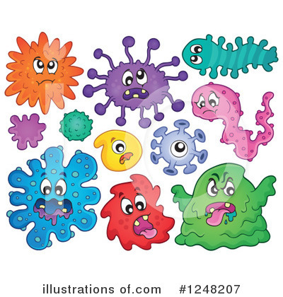 Virus Clipart #1248207 by visekart