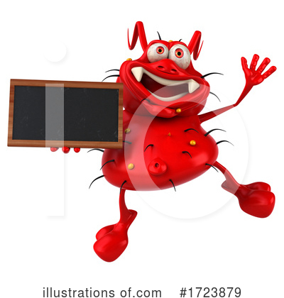 Red Virus Clipart #1723879 by Julos