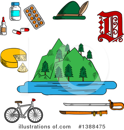 Tourist Clipart #1388475 by Vector Tradition SM