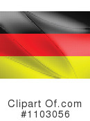 German Flag Clipart #1103056 by Andrei Marincas