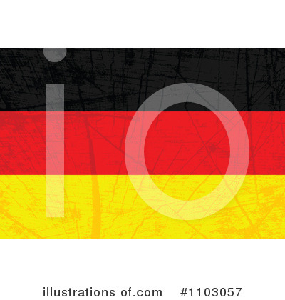 Royalty-Free (RF) German Flag Clipart Illustration by Andrei Marincas - Stock Sample #1103057