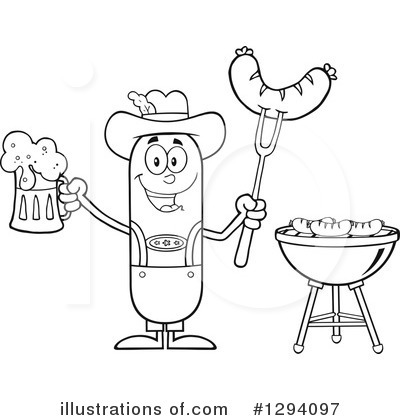 Oktoberfest Clipart #1294097 by Hit Toon