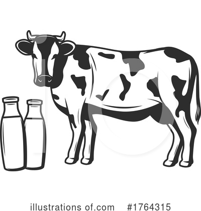 Cow Clipart #1764315 by Vector Tradition SM