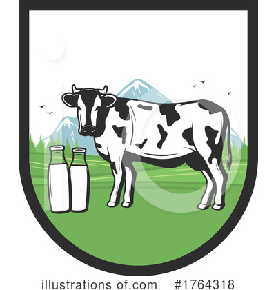 Cow Clipart #1764318 by Vector Tradition SM