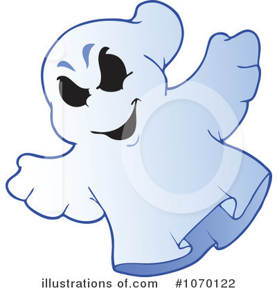 Royalty-Free (RF) Ghost Clipart Illustration by visekart - Stock Sample #1070122
