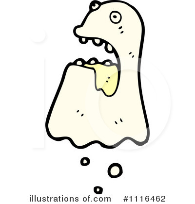 Royalty-Free (RF) Ghost Clipart Illustration by lineartestpilot - Stock Sample #1116462